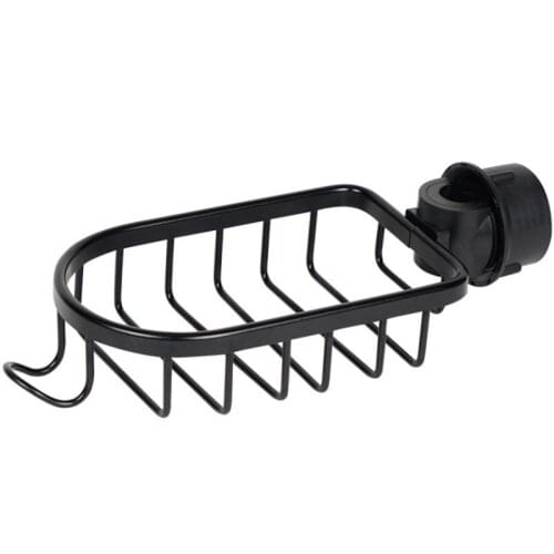 Stainless Steel Faucet Holder In Kitchen And Bathroom With No Holes And An Adjustable Sink Soap Rag Sponge Storage Holder