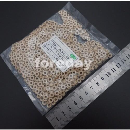 10000PCS TO-220 High Temperature Insulation Nylon Washer Bushing Brown Beige RoHS diameter 6 mm aperture 3 mm AC3.0KV *FD059X10