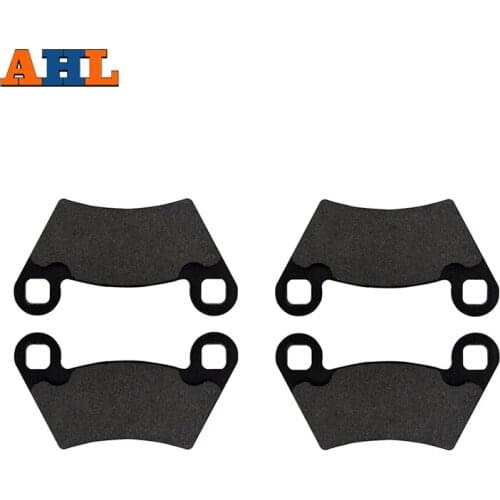 AHL Motorcycle Rear Brake Pads Disks For Polaris Ranger 2x4 4x4 6x6 TM XP (2004-2006) 400 HO (2010-2012) RZR 4 800