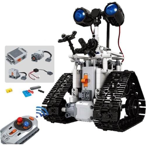 Smart building blocks 8849 RC Robot Construction Engineering DIY Building Blocks Remote Control Robot Best Toy Gift For Kids