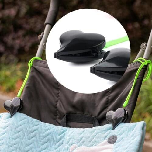 ABS 2Pcs Useful Baby Clothes Quilt Fasteners Eco-friendly Baby Car Seat Clip Sturdy for Children