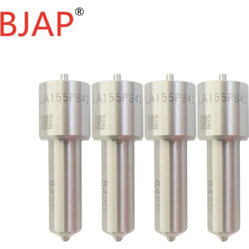 4 pcs/lot 100% Common Rail Nozzle DLLA155P842 / 093400-8420 with black needle for injector 095000-5991/ 095000-6593