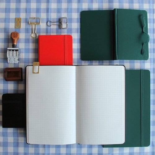 A6 Pocket Notebook Journal Squared Grid Travel Diary