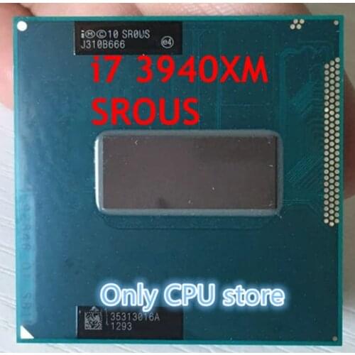 Free shipping INTEL CPUI7-3940XM SR0US I7 3940XM processor SROUS 3.0G-3.9G/8M
