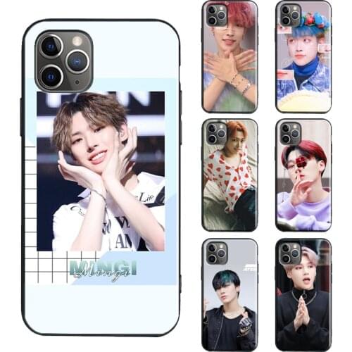 ATEEZ HongJoong Mingi San TPU Case For iPhone 11 12 Pro Max mini XR X XS Max 6S 7 8 Plus SE 2020 Cover Funda