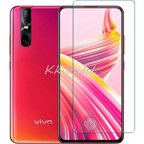For Vivo V15 Pro 6.39" Glass Screen Protective Tempered Glass FOR Vivo V15 1819 6.53" Protector Cover Film