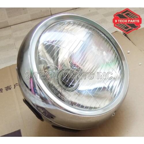E-MARK OEM QUALITY HEADLIGHT / HEADLAMP UNIT COMPLETE / FRONT HEAD LIGHT LAMP for GN250 GN 250
