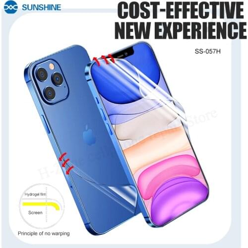 SUNSHINE SS-057H Flexible Hydrogel Film SS-890C Cutting Machine Cutter Sheet Plotter Hydrogel Screen Protector For IPHONE HUAWEI