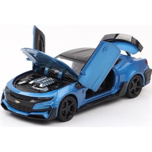 1/32 Diecasts & Toy Vehicles Chevrolet Camaro Toy Car Model Collection Alloy Car Toys For Children Christmas Gift