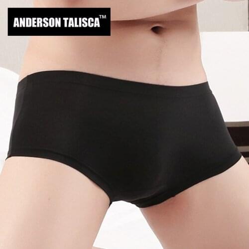 ANDERSON TALISCA New Sexy Underwear Men Boxer Para Hombre Man Penis Mens Boxers Cuecas Masculina Boxershorts Homme Size L-3XL KM