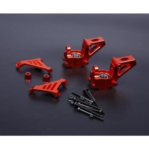 Rc car aluminum alloy steering cup sets assembly for 1/5 rc hpi racing 5B rovan KM remote control toys gasoline truck