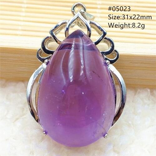 Natural Yellow Purple Ametrine Quartz Pendant Water Drop For Women Men Fashion Jewelry Necklace AAAAA