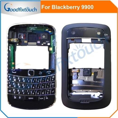 For Blackberry bold 9900 Original Housing Battery Door Back Cover Case With Keypad Keyboard Replacement Parts