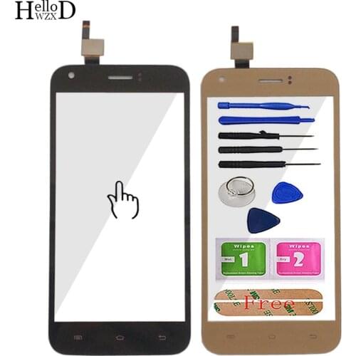 Touchscreen Glass For Ergo A502 Touch Screen Smartphone Touch Sensor Digitizer Panel Tools Adhesive