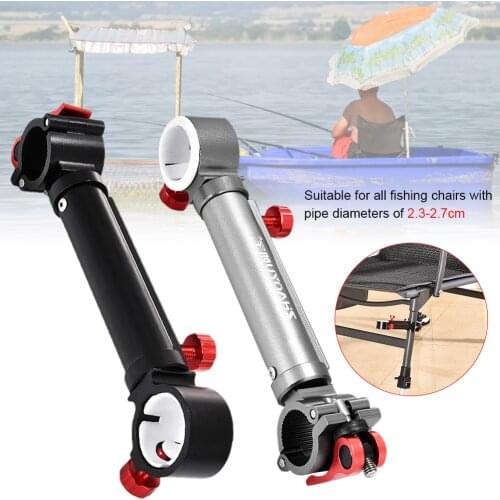 Fishing tackle Universal Umbrella Stand Holder for Fishing Chair Adjustable Mount Umbrella Bracket Rotating Fishing Accessories