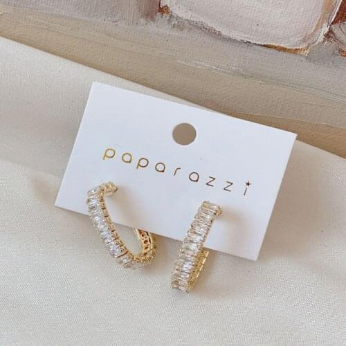 2020 New Fashion Womens Earrings Shining Crystal Round Temperament Elegant Dangle Earrings for Women Wedding Party Jewelry Gift