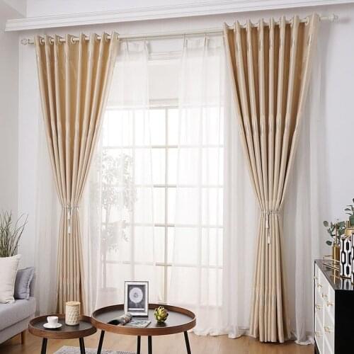 1pcs New Simple Curtain Finished Shading Bedroom Bay Window Curtain Fabric Door Curtain Household Partition Curtain Top F8323