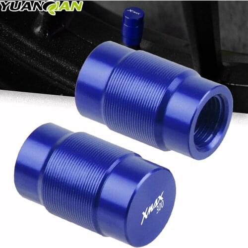 For Yamaha xmax 300 2017 2018 2019 Motorcycle Accessories CNC Cover Wheel Tire Valve Stem Airtight Covers Cap xmax125 250 300