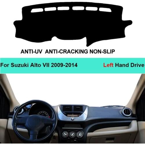 For Suzuki Alto VII 2009 2010 2011 2012 2013 2014 Car Inner Dashboard Cover Dash Mat Carpet Cushion Sun Shade Dash Board Pad