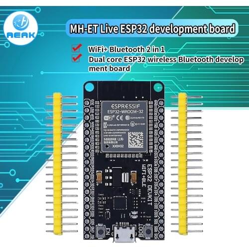 MH-ET LIVE ESP32 Development Board WiFi+Bluetooth Ultra-Low Power Consumption Dual Core ESP-32 ESP-32S ESP 32 Similar ESP8266