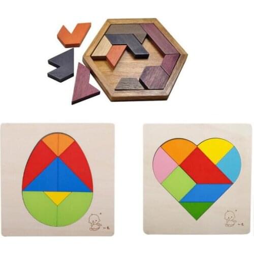 2017 New IQ Wooden Puzzle Mind Brain Teaser Puzzles Board Game for Adults Children Kids