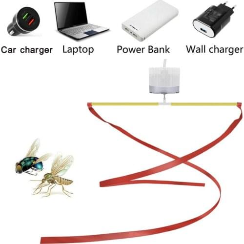 Fly Repellent Fan Keep Flies And Bugs Away From Your Food Meal Repellent Hanging USB Fan for Kitchen Deli Shop Outdoor