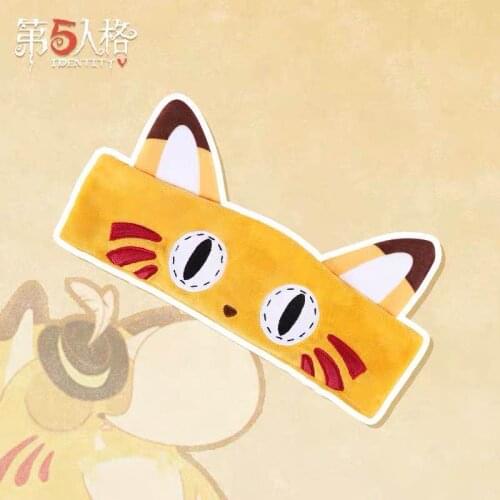 Headbands Game Identity V Mr Whisker Theme Anime Fans Cosplay Hairpin Maid Hair Accessorie Hair Band Girl Xmas Birthday Toy Gift