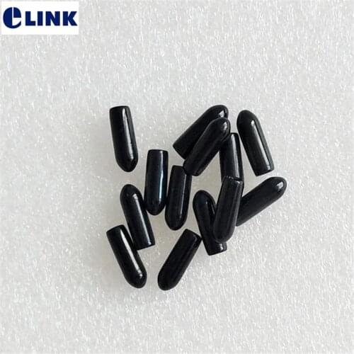 100pcs SMA905 906 dust cap for fiber optic SMA ferrule 16.53*6.36 black protective cover free shipping