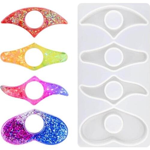 DIY Thumb Reading Bookmark Crystal Epoxy Mold Book Page Holder Handmade Silicone Molds Reading Crafts Accessories