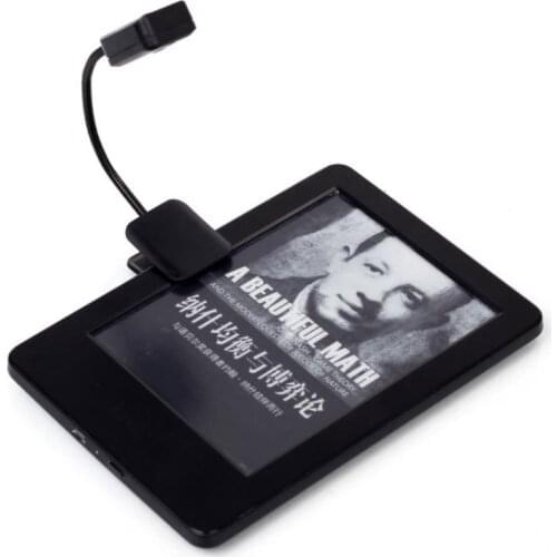 2 Brightness Mode Led Book Light Flexible Soft Lighting Small Clip Book Lamp For Kindle,jdread,kobo E-reader Night Reading Lamp