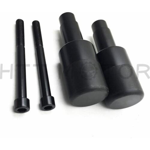 Aftermarket Free shipping motorcycle parts Frame Slider Crash Protector For 2008-2012 Suzuki Hayabusa GSX1300R GSXR 1300 BLACK