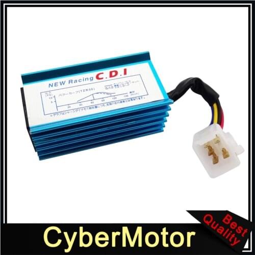 Performance Blue Ignition CDI ECU Box For Honda NC50 NU50 Express Scooter Moped