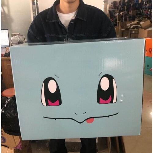 Big Size 1:1 pocket Squirtle with box Action Figure Toys 40cm