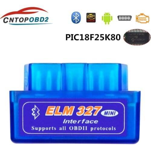 Super Mini ELM327 OBD2 Scanner ELM327 Bluetooth V1.5/2.1 OBD2 Car Diagnostic Tool For Android/Windows/Symbian OBDII Protocol