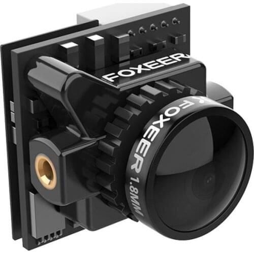 Foxeer Falkor Micro 1200TVL FPV Camera 1.8mm Lens GWDR OSD All-weather Camera Support Remote Control PAL/NTSC Switchable Camera