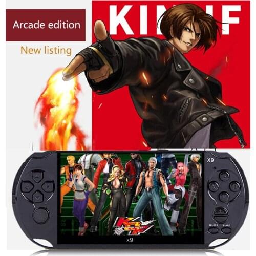 LCD X9 plus Double rocker Handheld Retro Game Console Video Handheld Video Game Player MP5 TF Card for GBA/NES 10000 games