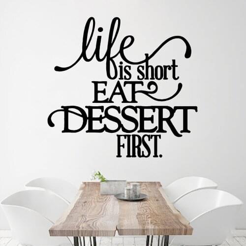 Cute life quotes Wall Art Decal Decoration Fashion Sticker For Kids Rooms Decoration Accessories Murals naklejki