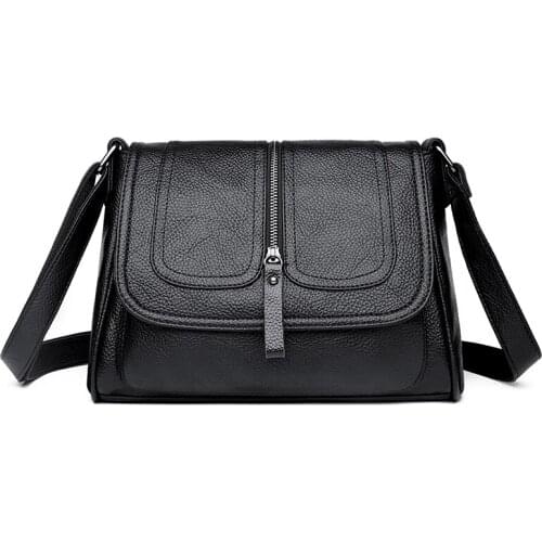 New Women Messenger Bags High Quality Cross Body Bag PU Leather Female Shoulder Tote Bags Ladies Handbags Purse Bolsas Feminina