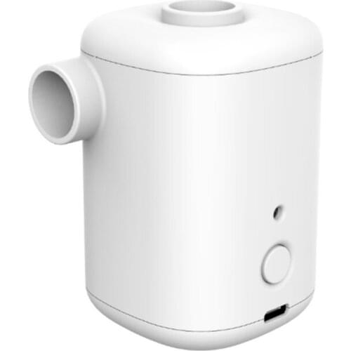 Portable Wireless Mini Electric Air Pump with 3000mAh Battery USB Rechargeable 4 Nozzles Inflator for Swimming Ring