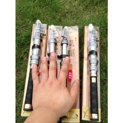 High Carbon Saltwater Telescopic Fishing Rod Superhard Ultra Light 1.3-2.4M Spinning Fish Tackle Pole