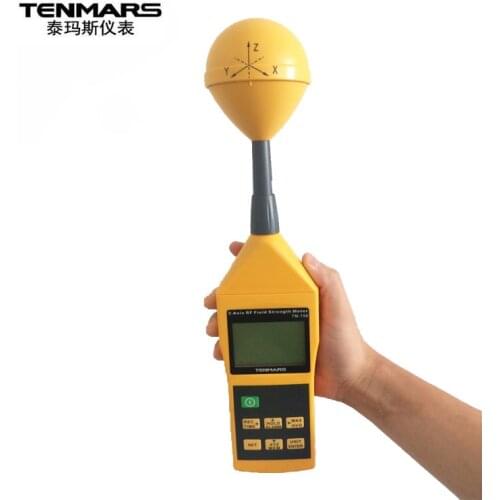 TM-196 Frequency 10MHz~8GHz 3 Axis Electrosmog RF Field Microwave Field Strength Meter 10MHz-8GHz