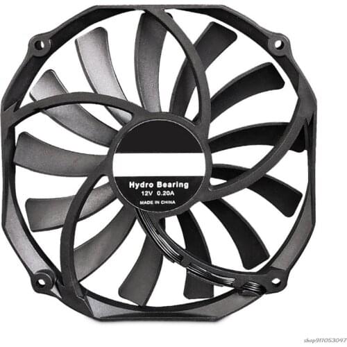 High Performance CPU Cooler with Quiet PWM Cooling Fan Radiator fan Low Profile CPU Cooler for Desktops 13-Blade Design Dropship