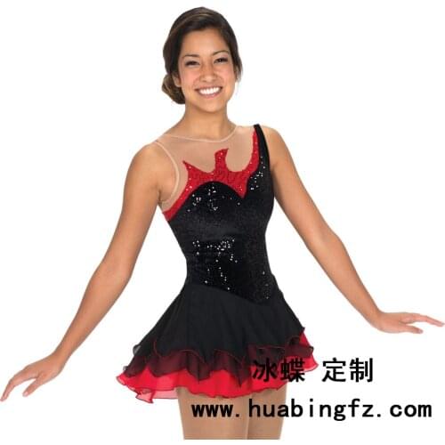 Custom Ice Skating Dresses Graceful New Brand Figure Skating Dresses For Competition DR4215