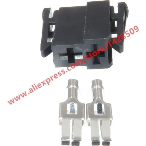 20 Sets 2 Pin Female 6.3mm Automotive Electrical Wire Harness Connector 191 971 993 191971993