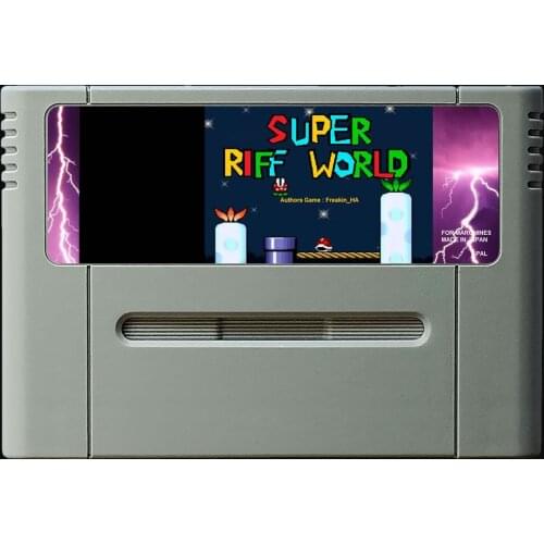 16Bit Games ** SUPER RIFF WORLD ( PAL EUR Version!! )