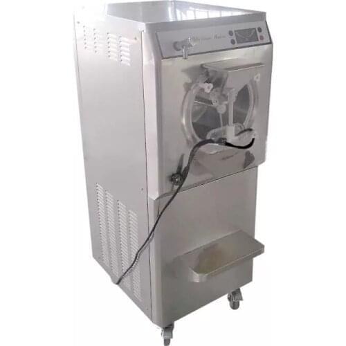 2021 Italy Air Cooling Hard Gelato Ice cream Standing 25-30L/H Floor Hard Instant Manual Machinery CFR BY SEA