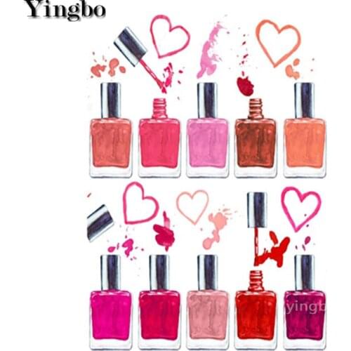 5D diamond crystal embroidery DIY diamond painting Nail polish cosmetics color art full square round drill puzzles Decortion new