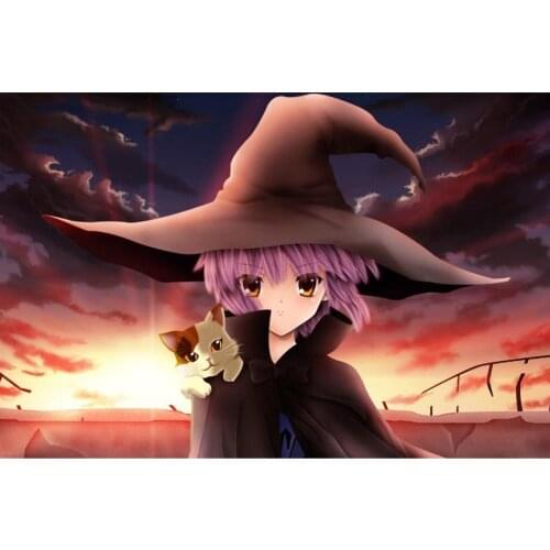 5D DIY Embroidery Diamond Suzumiya Haruhi No Yuutsu Picture Home Decoration Paintings Full Square Drill Cross Stitch Wall Art