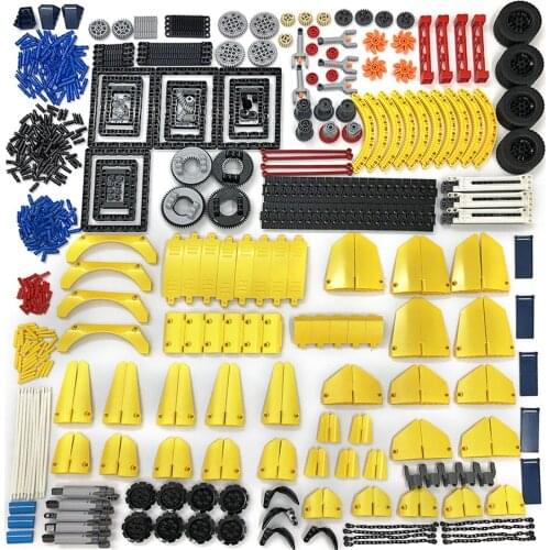 700Pcs DIY Panel Parts For Standard Building Block Brands Brain-Training Toy For Children Educational Toys Gift - Random Color