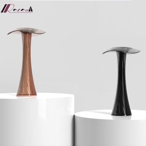 Modern Nordic simple high light acrylic bedside learning small waist small night lamp charging creative cross border